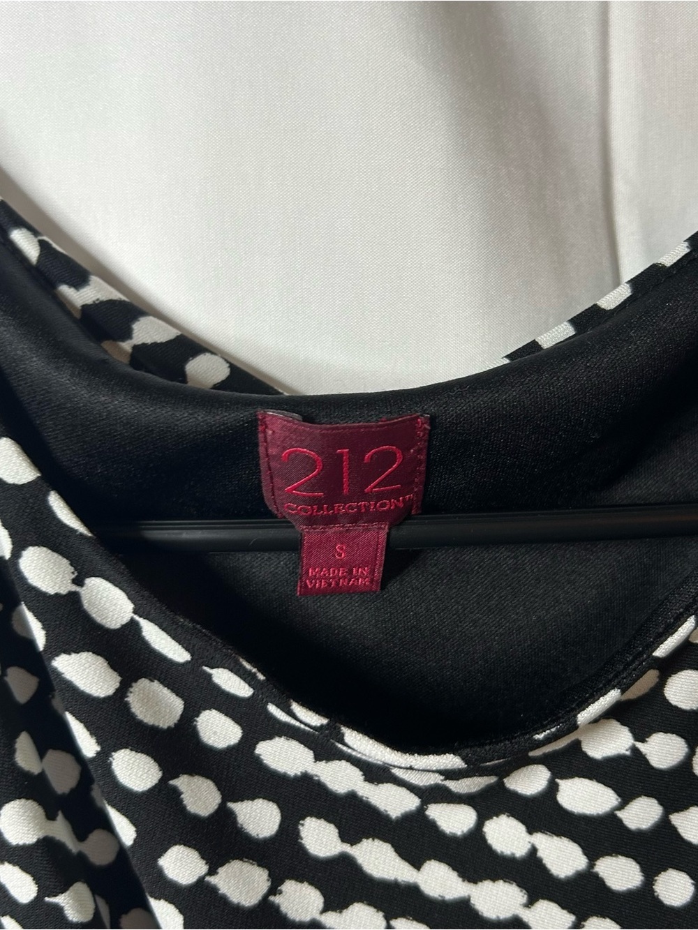 212 Collection Black & White Dot Twist Maxi Skirt - Picture 2 of 3